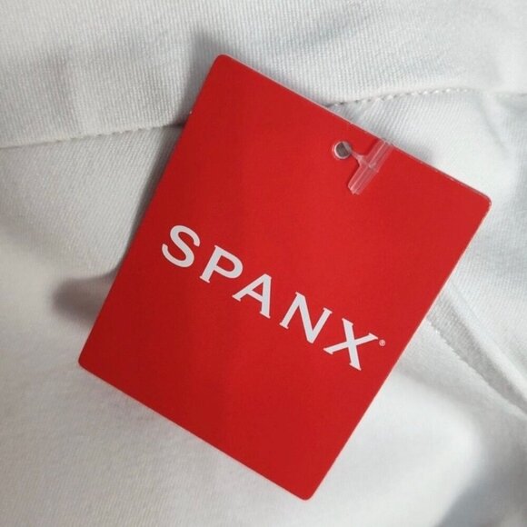 Spanx Womens On The Go Kick Flare Pants Classic White Plus Size 2X - Picture 5 of 7